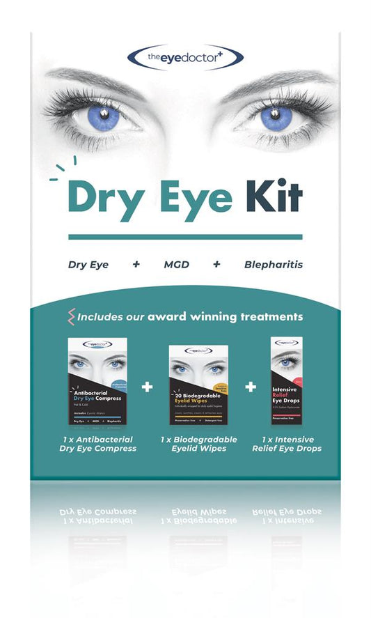 The Eye Doctor_Perfect start kit 3 full size products: wipes mask
