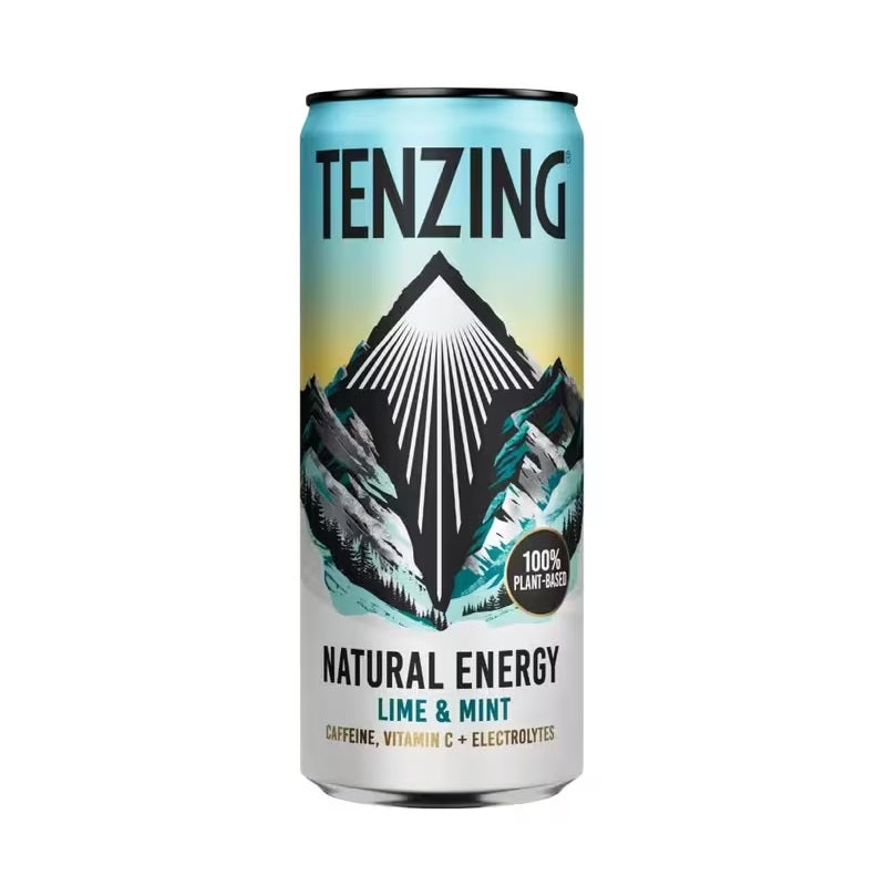 TENZING Natural Energy 12x250ml Raspberry & Yuzu