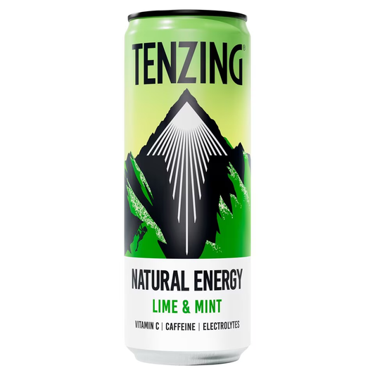 Tenzing Natural Energy 12x330ml Lime & Mint