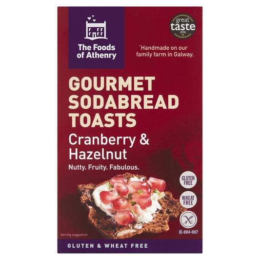 10% OFF GF Cranberry & Hazelnut Toasts 110g
