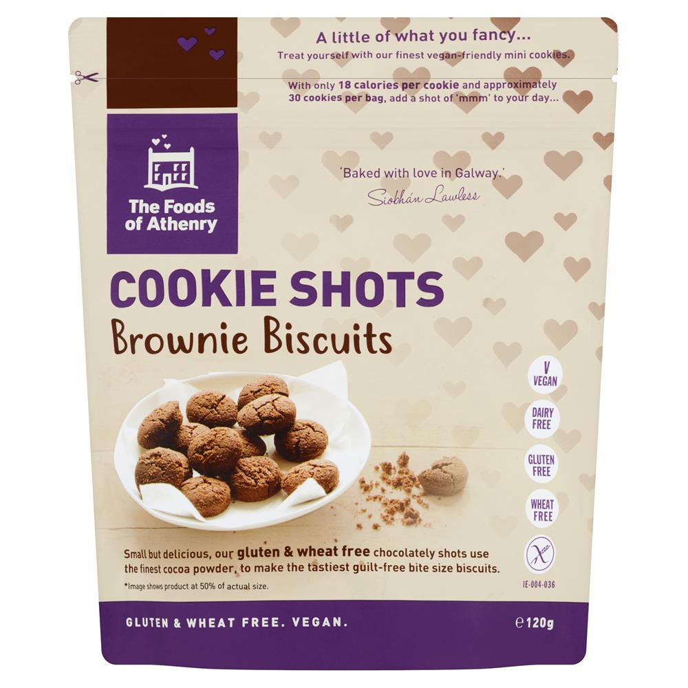 The Foods Of Athenry_GF Cookie Shots BROWNIES 120g