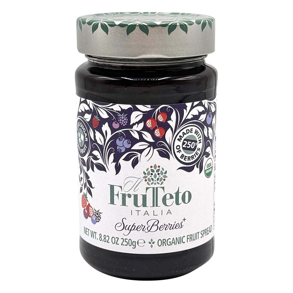 Frutteto Italia_100% SuperBerries+ Organic Reduced Sugar Fruit Spread 250g