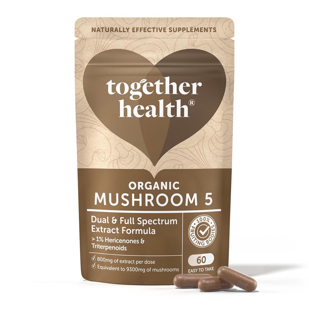 Together Health_Organic Mushroom 5 Complex 60 Capsules