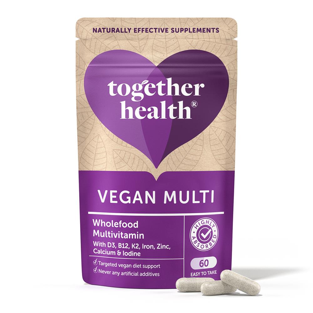 Together Health_Together Vegan Wholefood Multivitamin Food Supplement 60 Caps