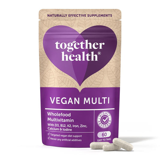 Together Health_Together Vegan Wholefood Multivitamin Food Supplement 60 Caps