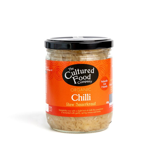 The Cultured Food Company_Organic Chilli Sauerkraut 400g-Pack of 2