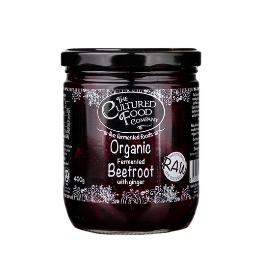 The Cultured Food Company_Organic Fermented Beetroot & Ginger 400g-Pack of 2
