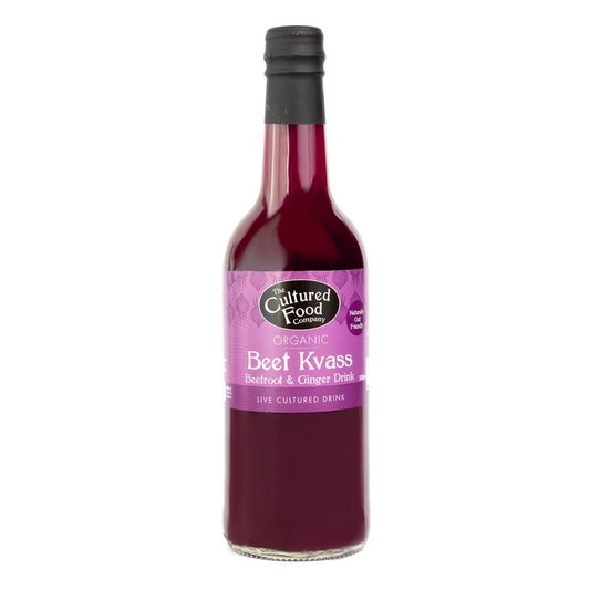 The Cultured Food Company_Organic Beet Kvass Drink 500ml-Pack of 2