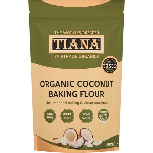 Tiana_Fairtrade Organic gluten free low-carb coconut flour