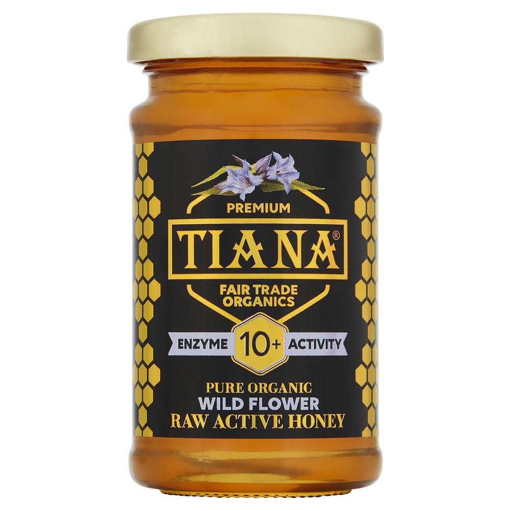Tiana_Fairtrade Organics Raw Active Wildflower Honey 10+