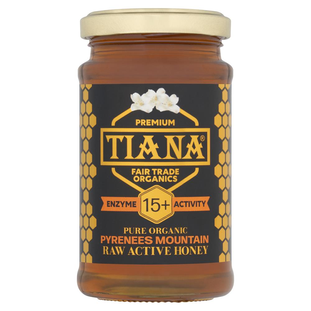 Tiana_Organic Raw Active Pyrenees Mountain Honey 15+ 250g