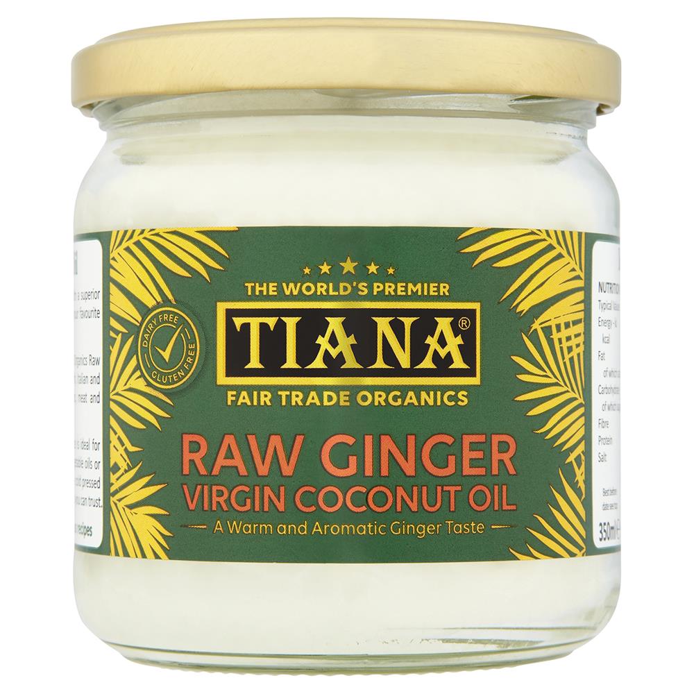 Tiana_Premium Raw Ginger Virgin Coconut Oil 350ml