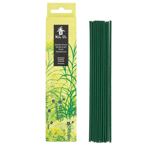 Tierra Zen_Koh Do Incense - Fresh Sandalwood 20 Sticks-pack of 4