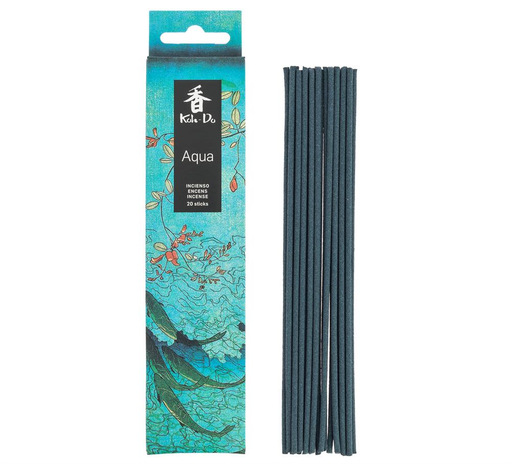 Tierra Zen_Koh Do Incense - Aqua 20 Sticks-pack of 4