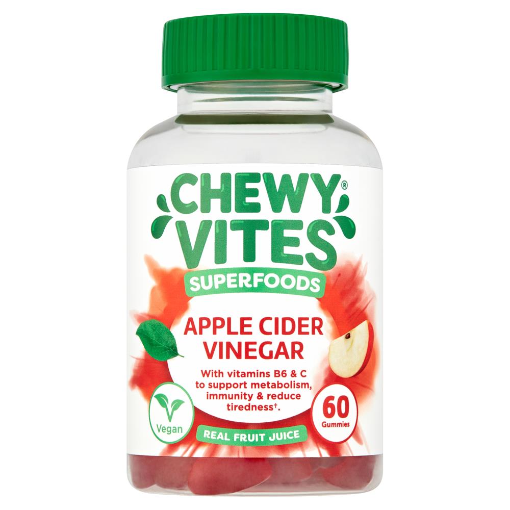 Chewy Vites_Apple Cider Vinegar Gummies 60's-pack of 2