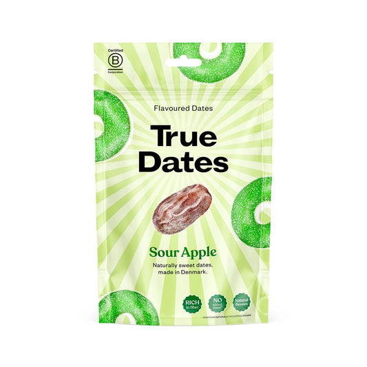 True Dates Sour Apple 100g-pack of 12