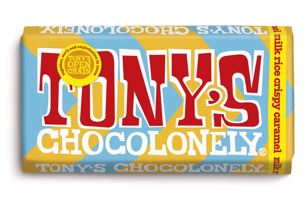 Tonys Chocolonely_Tony's Milk Choc Caramel Rice Crisp 180g-pack of 15
