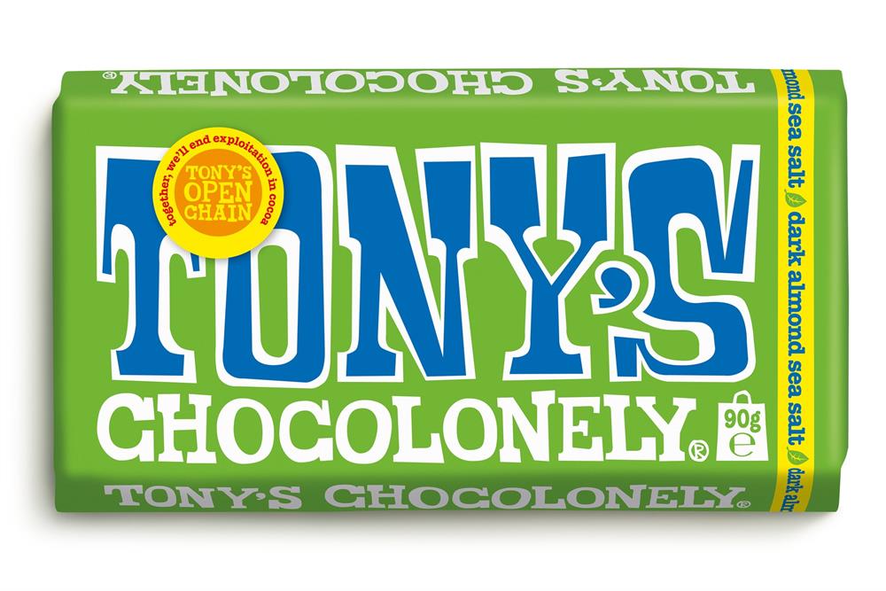 Tonys Chocolonely_Dark Almond Sea Salt Choc Bar 90g-pack of 21
