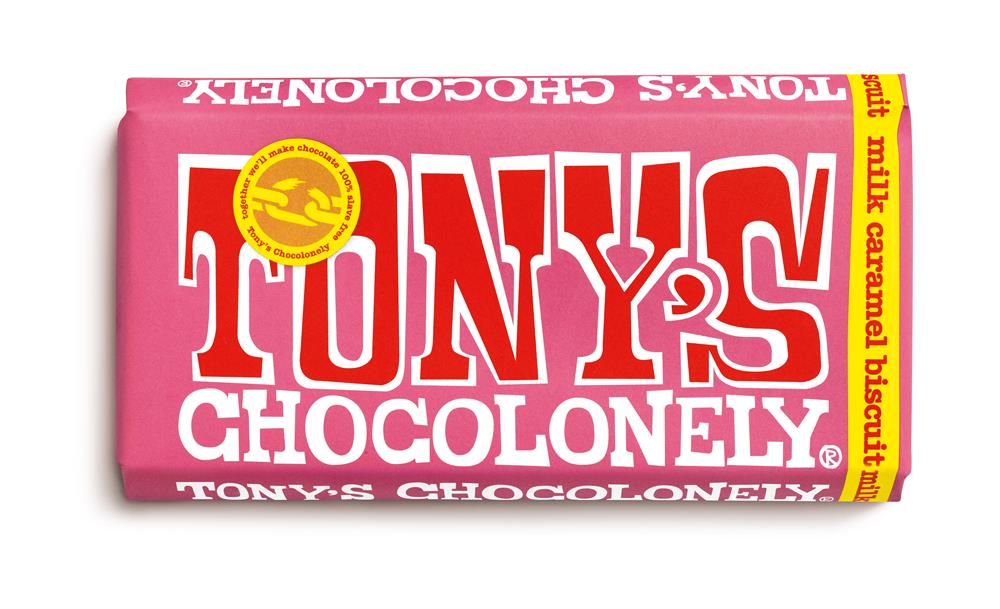Tonys Chocolonely_Milk Caramel Biscuit Chocolate Bar 180g-Pack of 3
