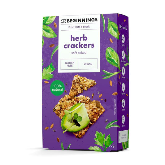 The Beginnings_Herb Crackers 80g-pack of 8