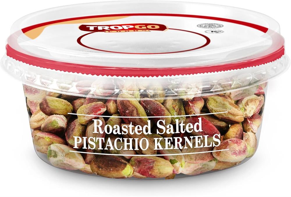 Tropgo Foods_Roasted Salted Pistachio Kernels 100g