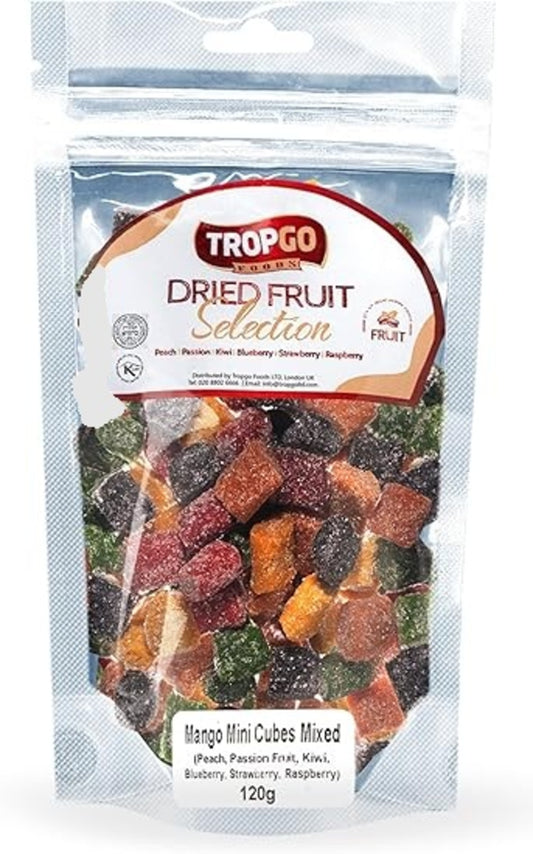 Tropgo Foods_Tropgo Mango Dried Fruit Mix Mini Cubes 120g-pack of 2