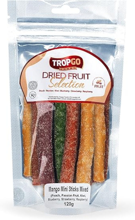 Tropgo Foods_Tropgo Mango Dried Fruits Mix Mini Sticks 120g-Pack of 2