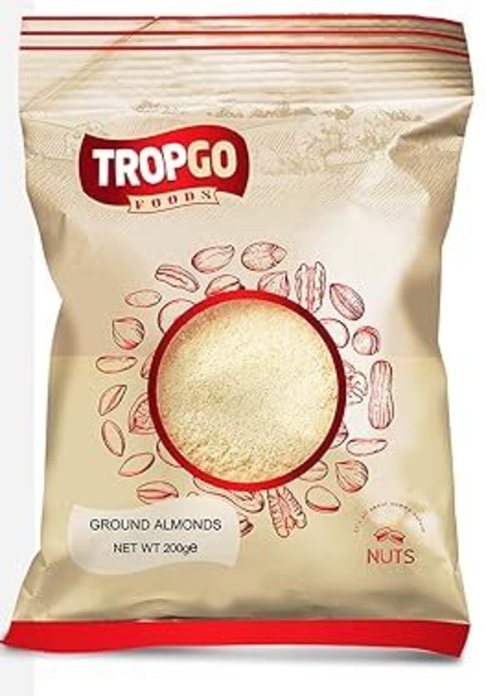 Tropgo Foods_Tropgo Ground Almonds 200g-pack of 2