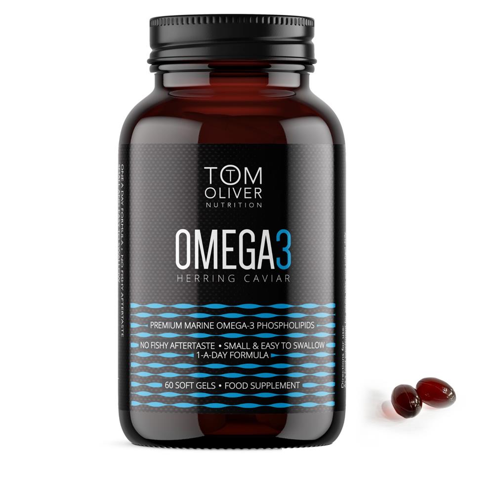 Tom Oliver Nutrition_Herring Caviar Oil 60 softgel capsules