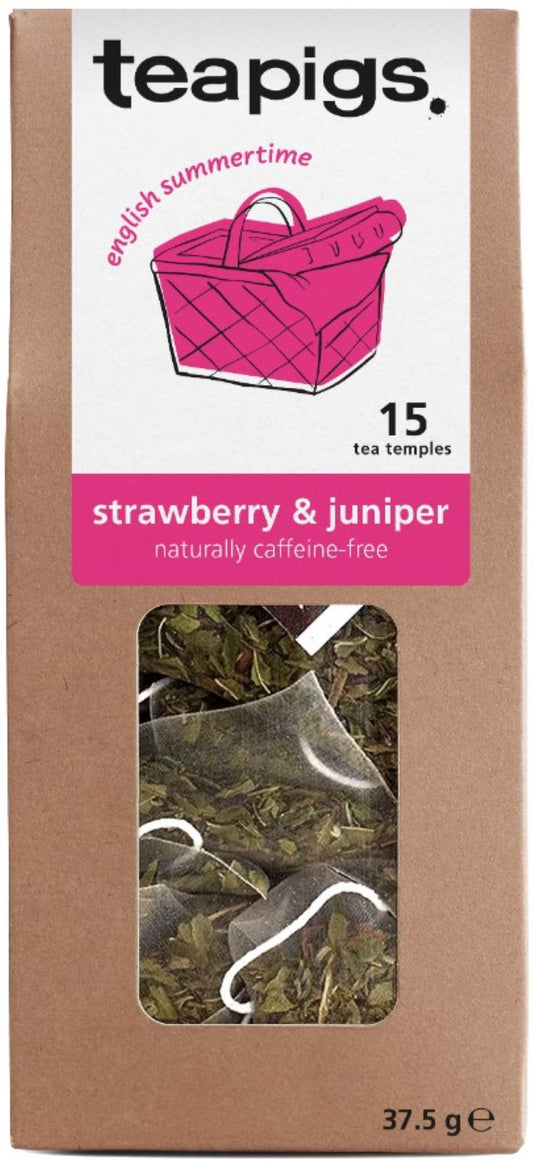 Teapigs_Strawberry & Juniper Tea Infusion 15 Tea Bag