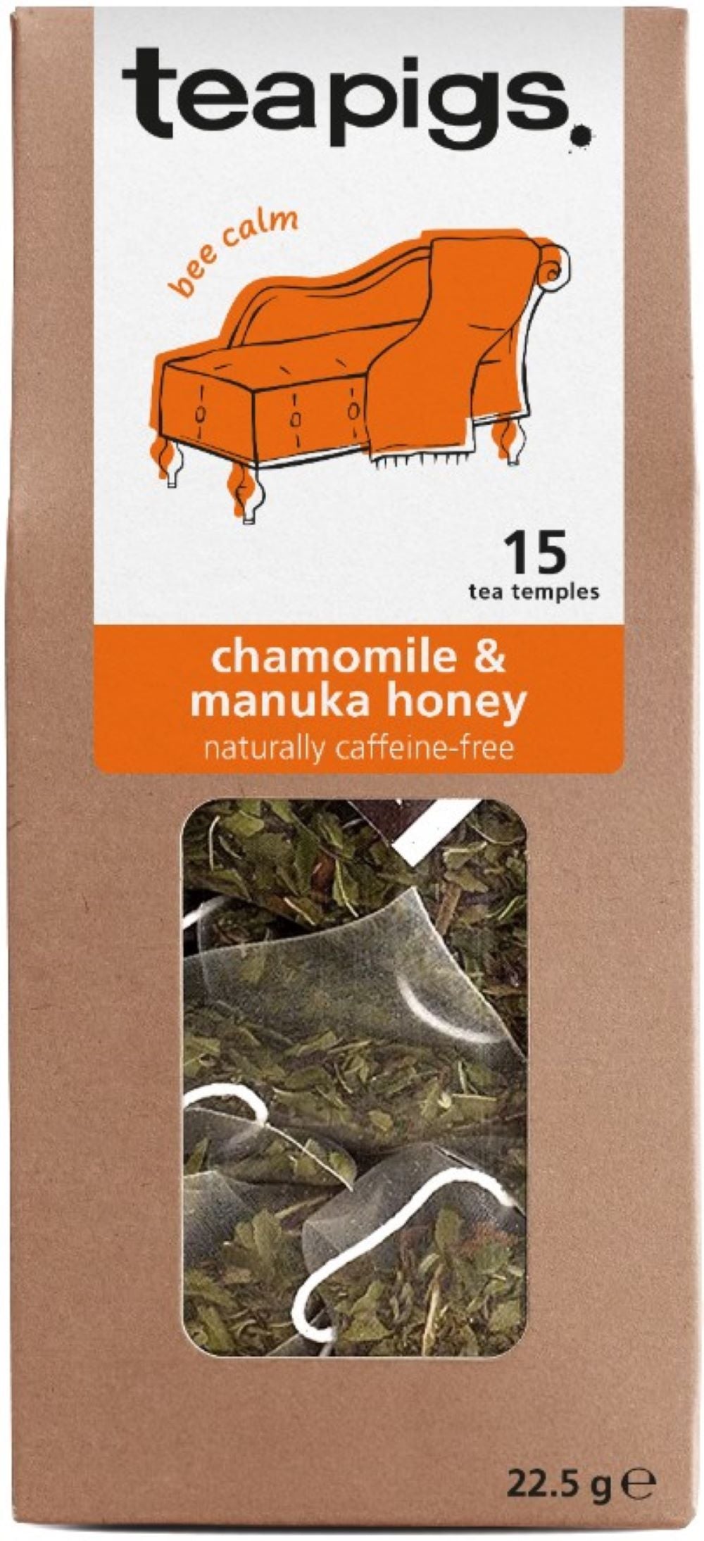 Teapigs_Chamomile & Manuka Honey Infusion 15 Tea Bag