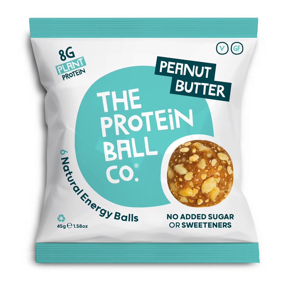 The Protein Ball Co_Peanut Butter Vegan Balls 45g-pack of 10