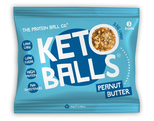 The Protein Ball Co_Keto Peanut Butter 25g-pack of 20