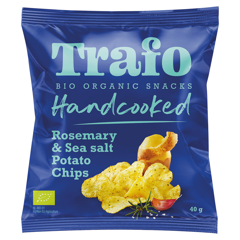 Trafo_Organic Handcooked Rosemary & Himalaya Salt Crisps 40g-pack of 15
