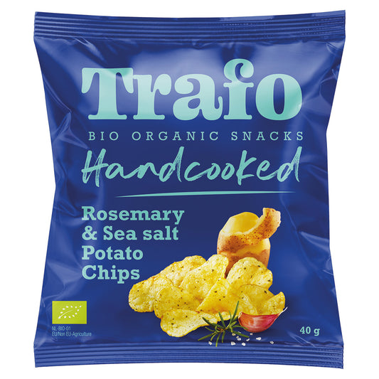 Trafo_Organic Handcooked Rosemary & Himalaya Salt Crisps 40g-pack of 15