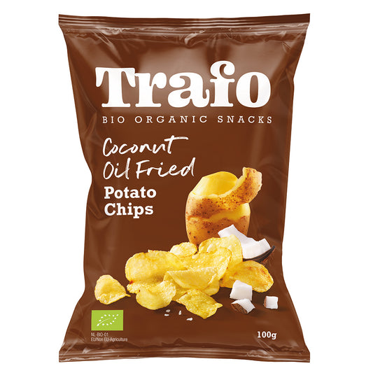 Trafo_Organic Chips Fried in Coconut Oil 100g-Pack of 12
