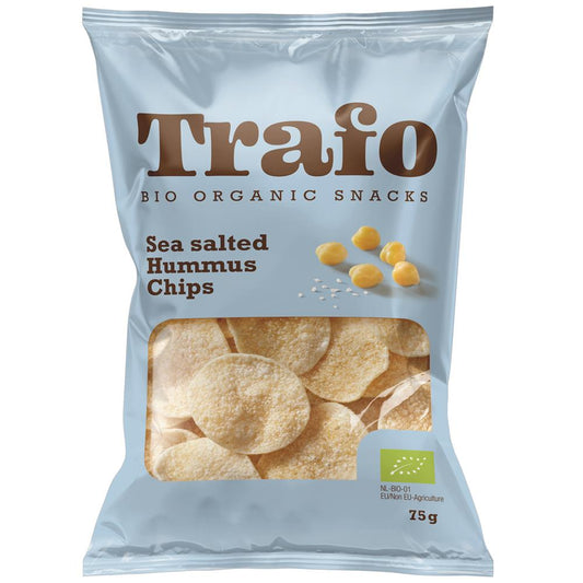 Trafo_Organic Hummus Chips Seasalt 75g-pack of 6