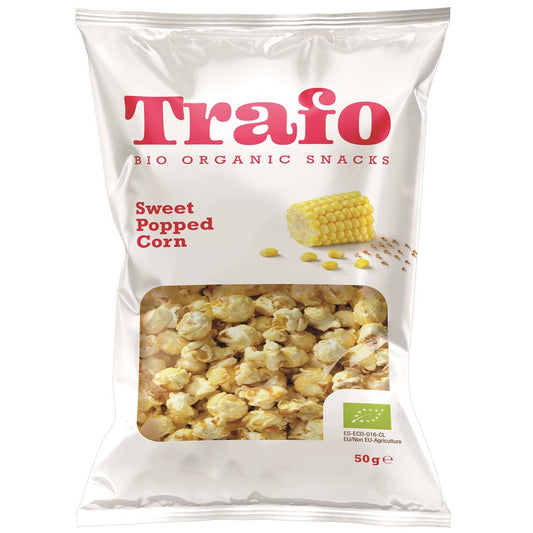Trafo_Organic Popcorn Sweet 50g-Pack of 6