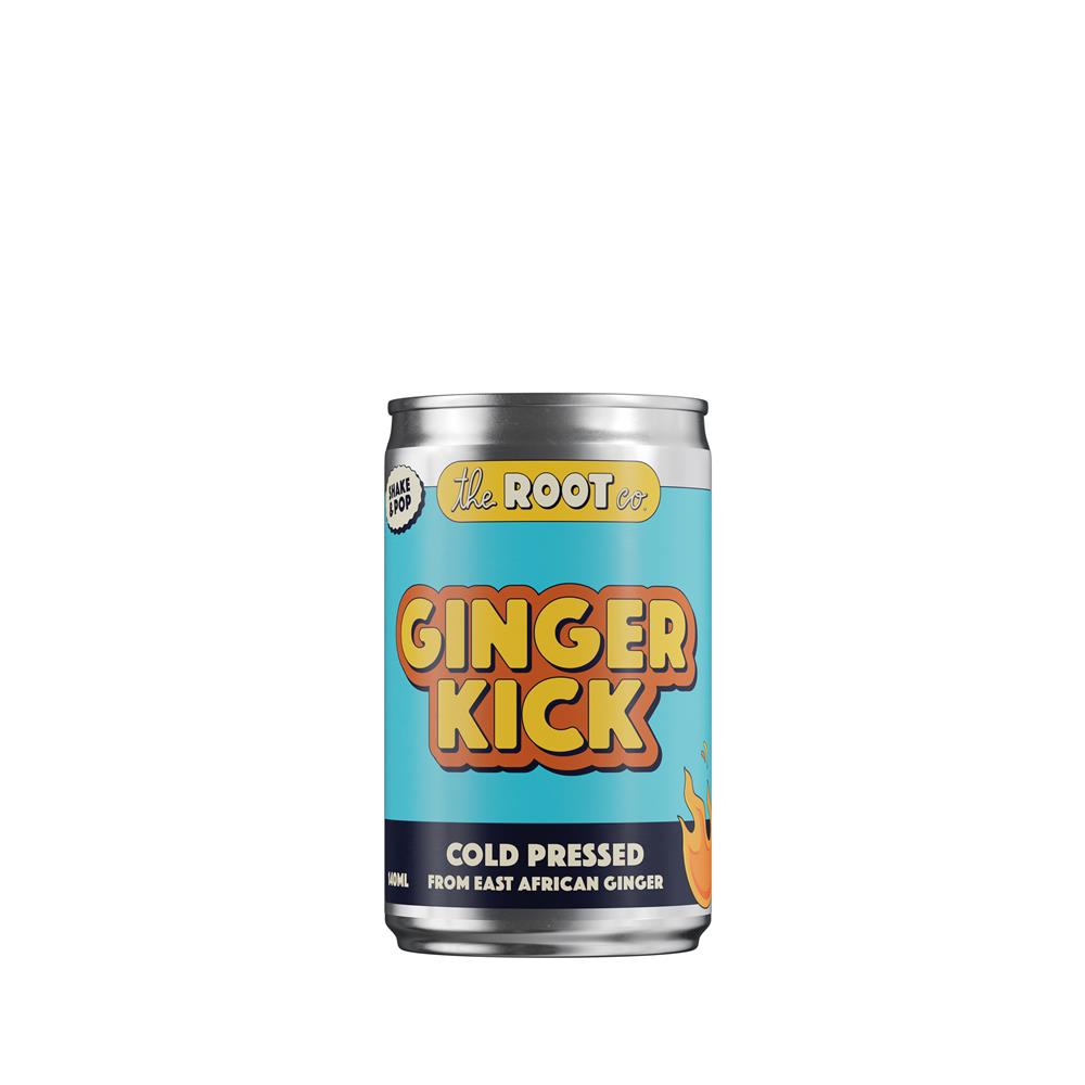 The Root Co_Fiery Ginger Drink from Cold-Pressed East African Ginger - 140ml-pack of 3