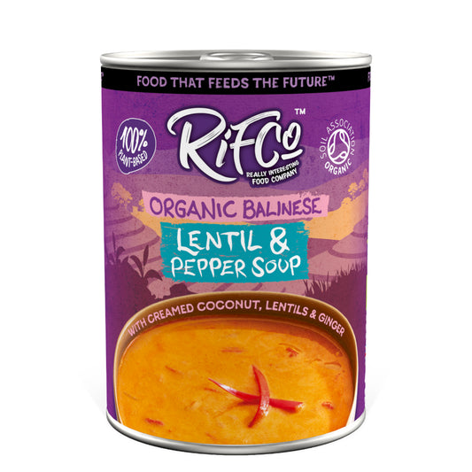 The Really Interesting Food Co_RIFCo Organic Balinese Lentil & Pepper Soup 400g