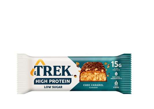 Trek_High Protein Low Sugar Choc Caramel 55g-Pack of 12