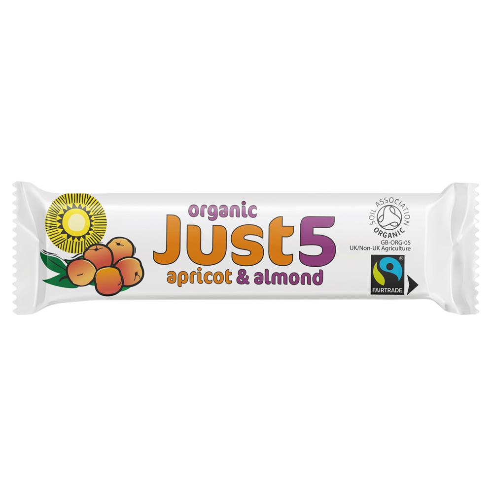 Tropical Wholefoods_Organic Vegan Apricot & Almond Bar 40g-pack of 18