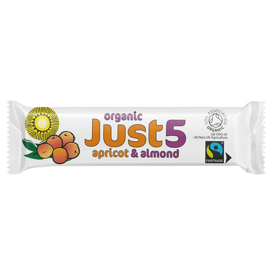 Tropical Wholefoods_Organic Vegan Apricot & Almond Bar 40g-pack of 18