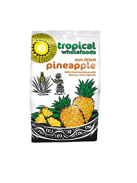 Tropical Wholefoods_Organic Sun Dried Pineapple 100g
