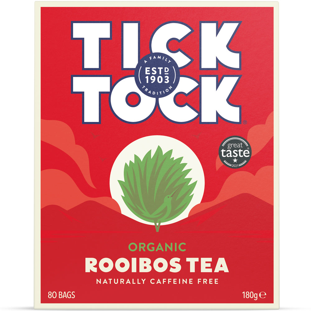 Tick Tock_Organic Rooibos 80 tea bags