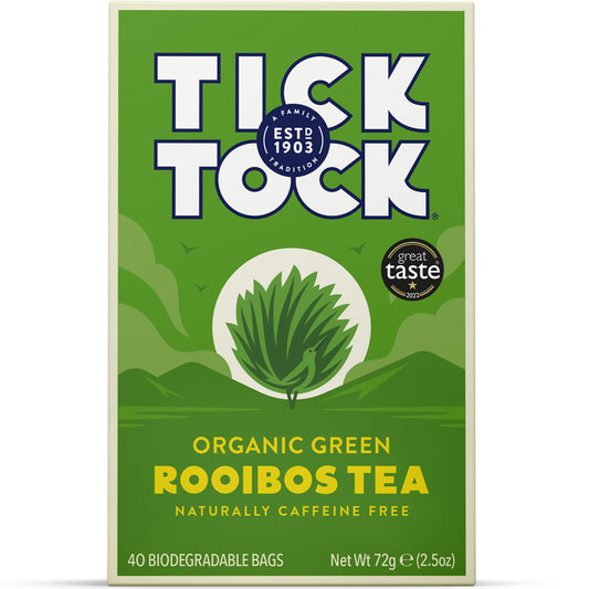 Tick Tock_Organic Green Rooibos 40 tea bags