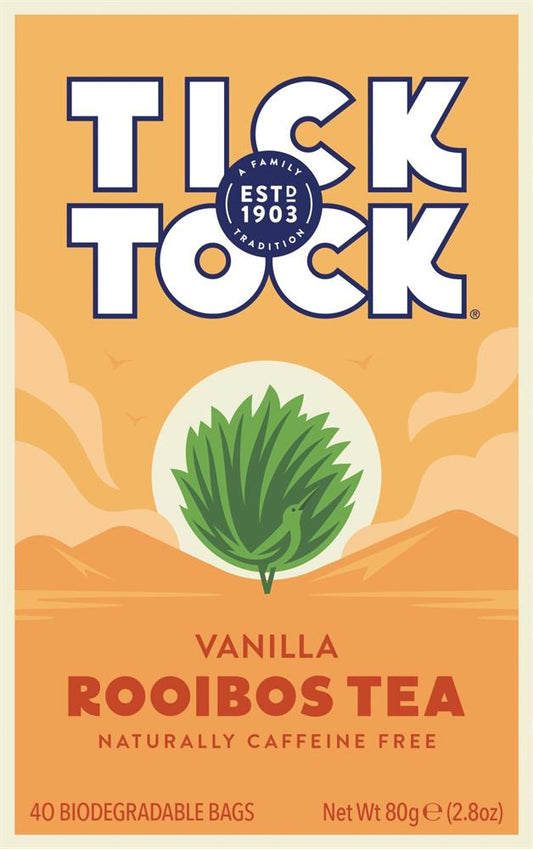 Tick Tock_Rooibos Vanilla 40 tea bag