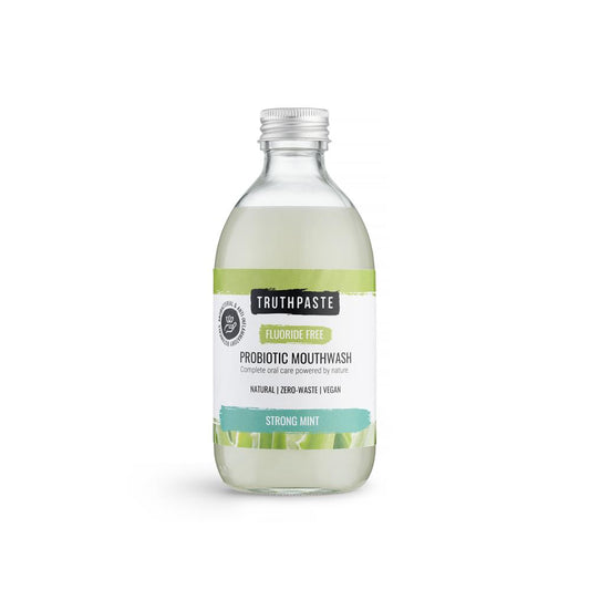 Truthpaste_Probiotic Mouthwash Strong Mint (Fluoride Free 300ml)