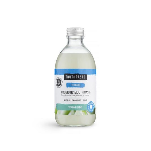 Truthpaste_Probiotic Mouthwash Strong Mint (With Fluoride) 300ml