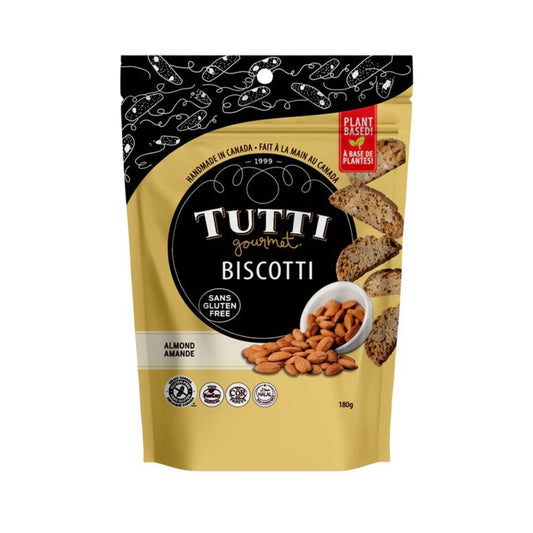 Tutti_Handmade Gluten Free Vegan Almond Biscotti 180g